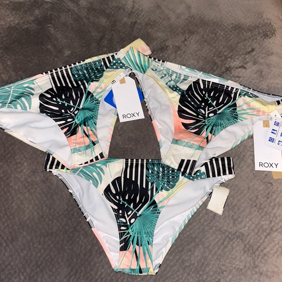 NWT Roxy POP Surf Moderate Bikini Bottoms - Picture 4 of 8